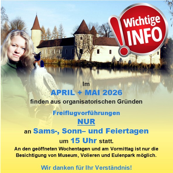 Hinweis Flugvorführungen